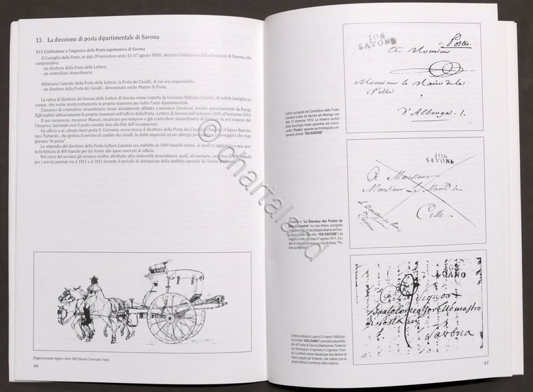 P. Giribone - Poste, staffette e pedoni di savona napoleonica …