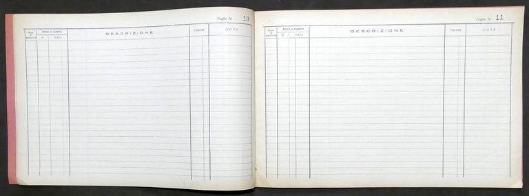 P.N.F. Alessandria - Fascio Femminile - Registro Inventario - ed. …