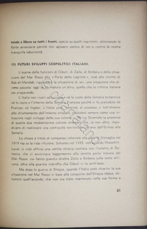 P. Orsini di Camerota - Sui confini dell'Africa Orientale Italiana …