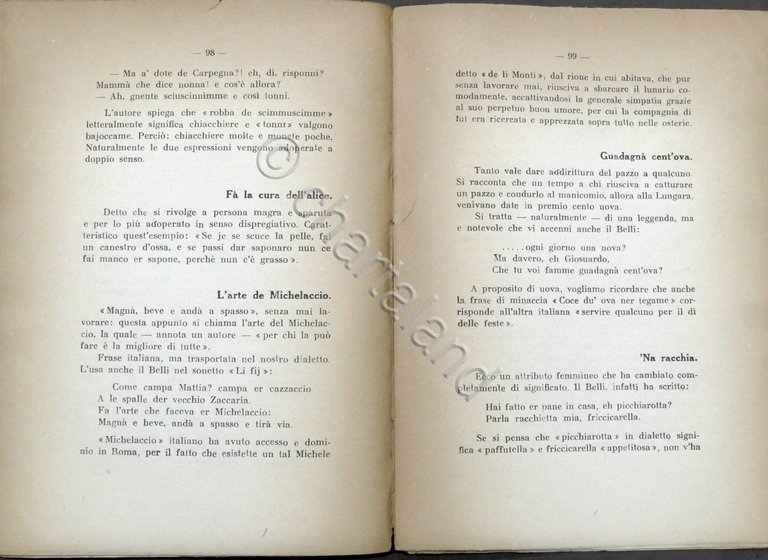 P. Romano, E. Ponti - Modi di dire popolari romani …