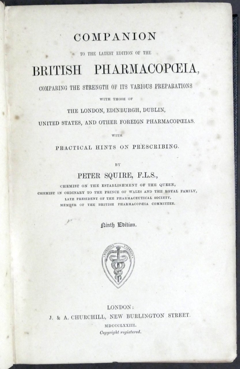 P. Squire - Companion to the latest edition of the … | Immagine principale