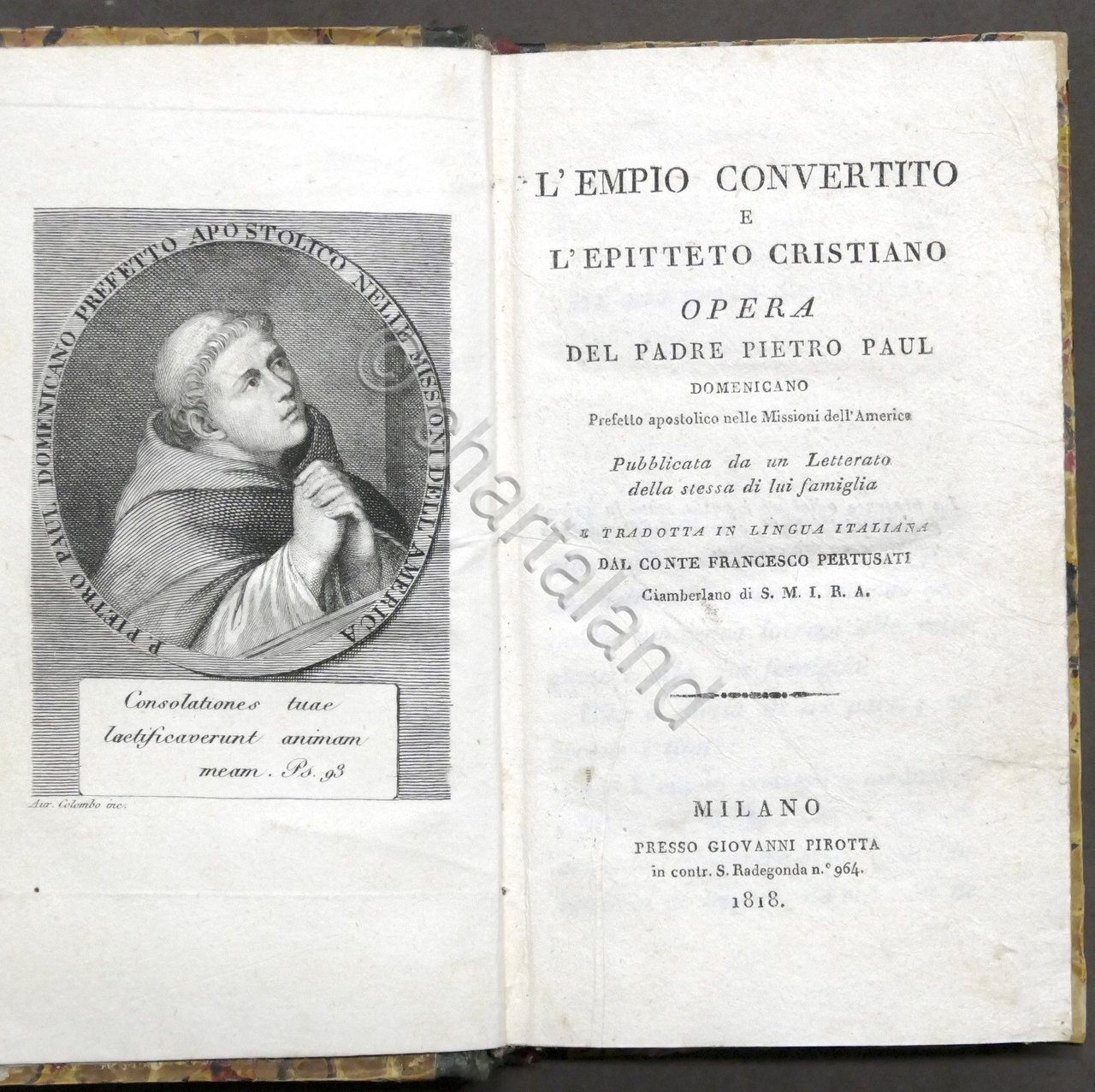 Padre Pietro Paul - L'empio convertito e l'epitteto cristiano - … | Immagine principale