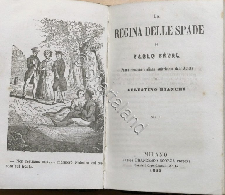 Paolo Feval - La regina delle spade - Opera completa …
