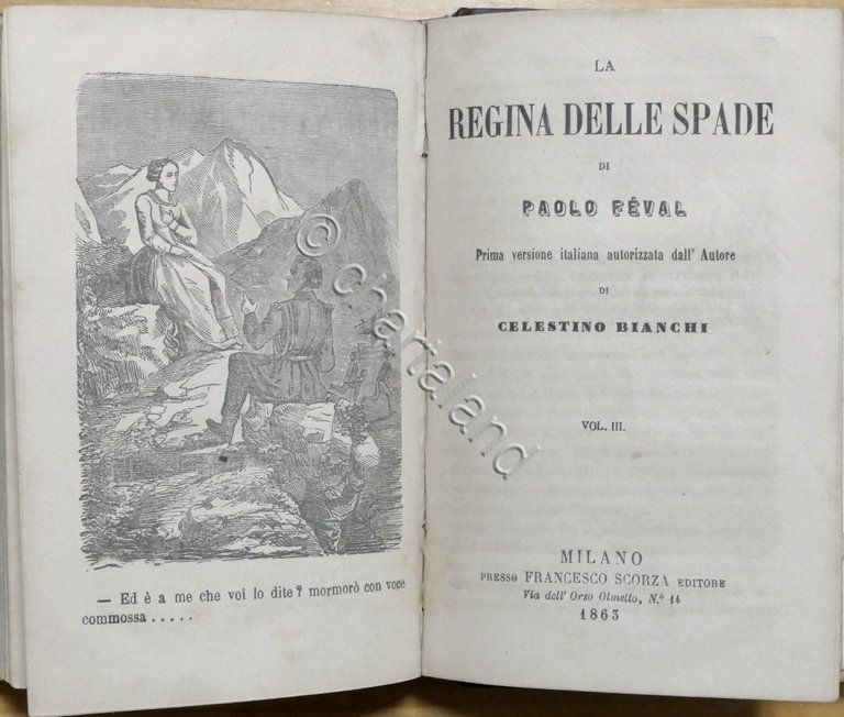 Paolo Feval - La regina delle spade - Opera completa …