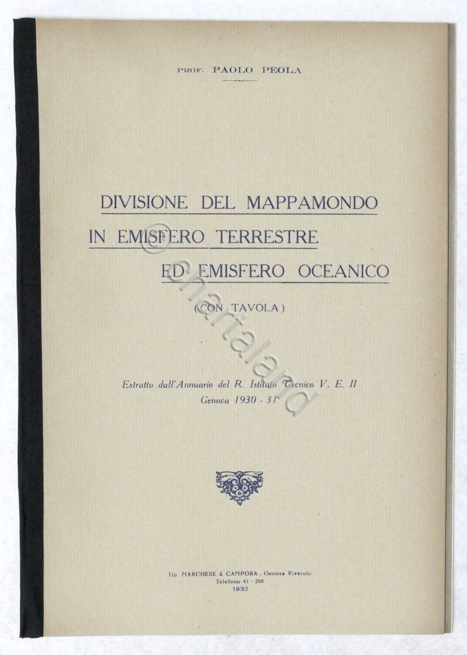 Peola - Divisione del Mappamondo in emisfero terrestre ed emisfero …
