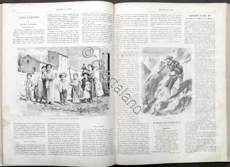 Periodico illustrato - Leonardo da Vinci - Anno IV completo …