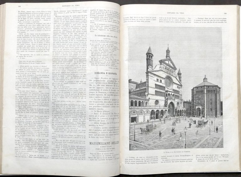 Periodico illustrato - Leonardo da Vinci - Anno IV completo …