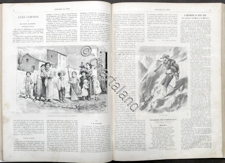 Periodico illustrato - Leonardo da Vinci - Anno IV completo …