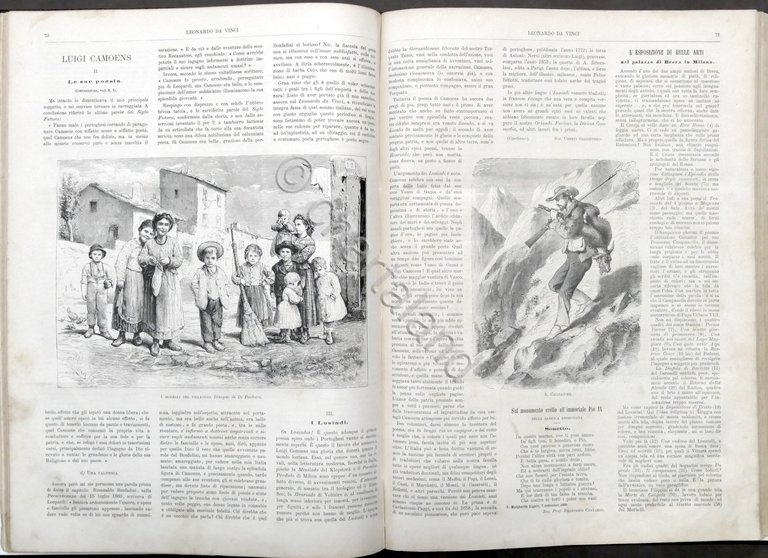 Periodico illustrato - Leonardo da Vinci - Anno IV completo …