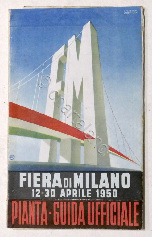 Pianta Guida ufficiale della XXVIII Fiera di Milano - 1950 …