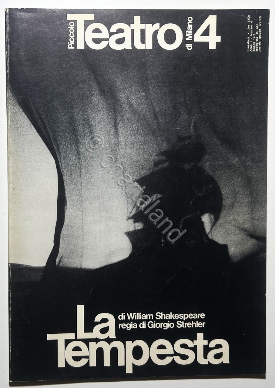 Piccolo Teatro di Milano 4 - La Tempesta di W. … | Immagine principale