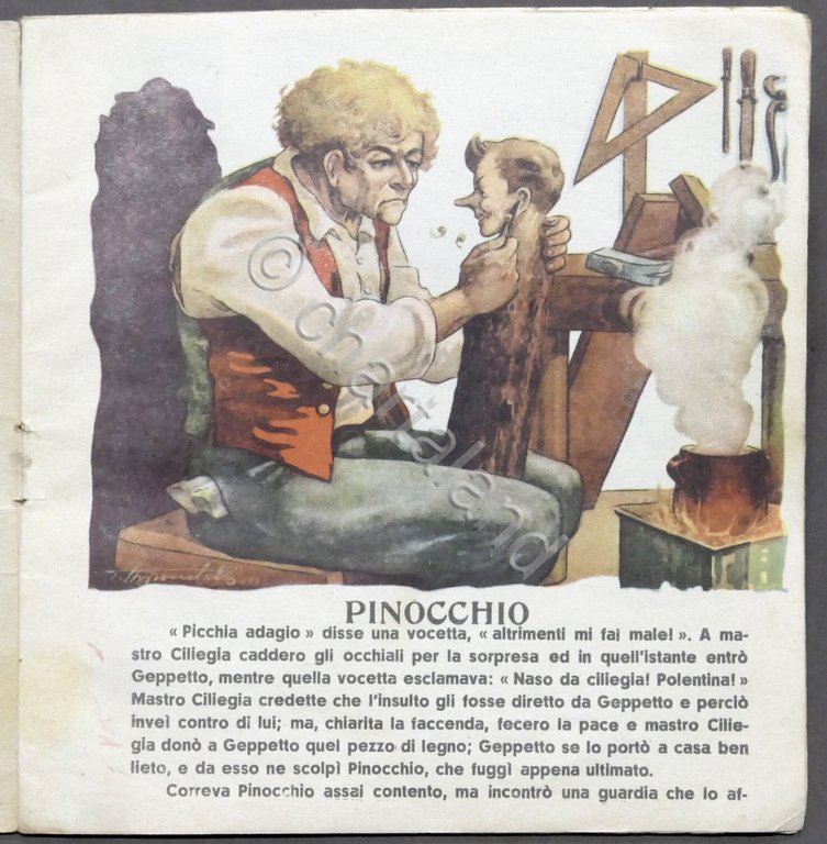 Pinocchio - Editrice Boschi - Anni '50