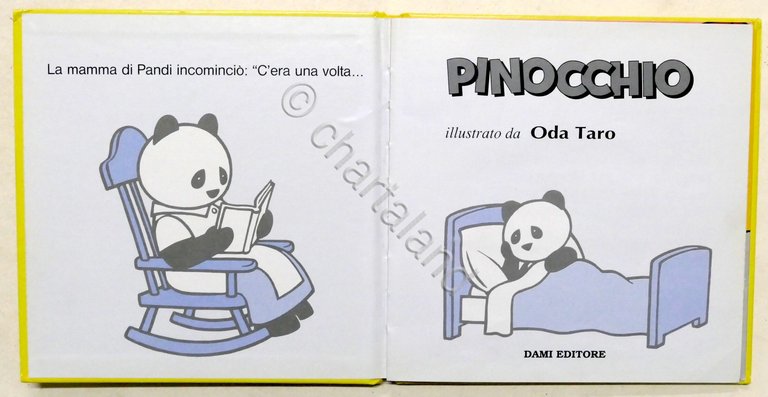 Pinocchio illustrato da Oda Taro - ed. 1995