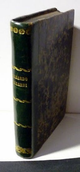 Poesia - Poesie Complete Aleardo Aleardi - Losanna 1863