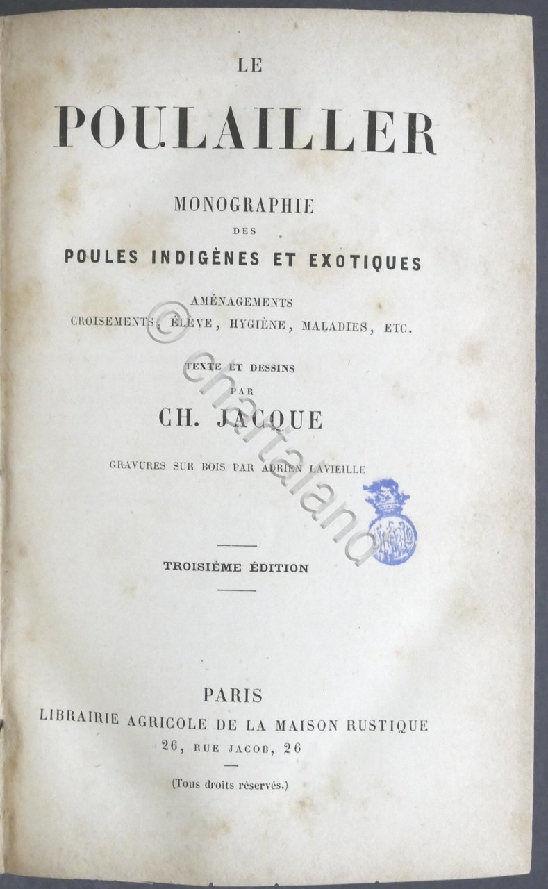 Pollicoltura - Ch. Jacque - Le Poulailler - Poules indigenes …