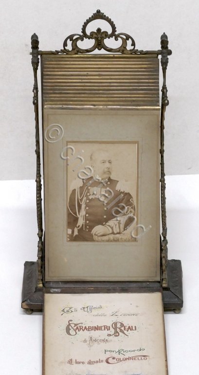 Portafoto d'epoca - Carabinieri Reali di Ancona - 1890 ca. …