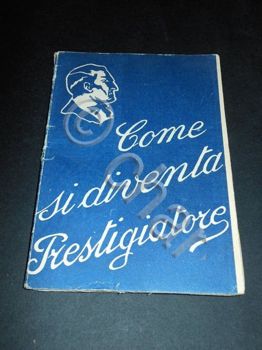 Prestidigitazione - Brockmann - Come di diventa Prestigiatore - 1^ …