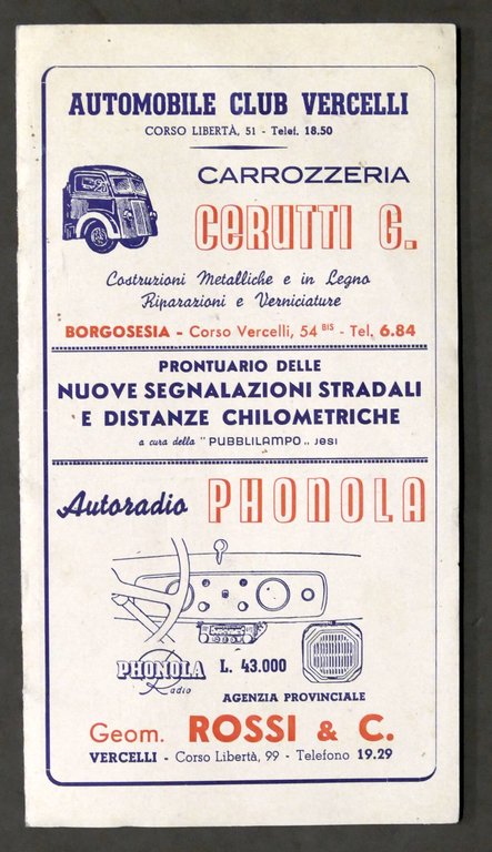 Principali segnali stradali adottati dalla Convenzione di Ginevra - anni …
