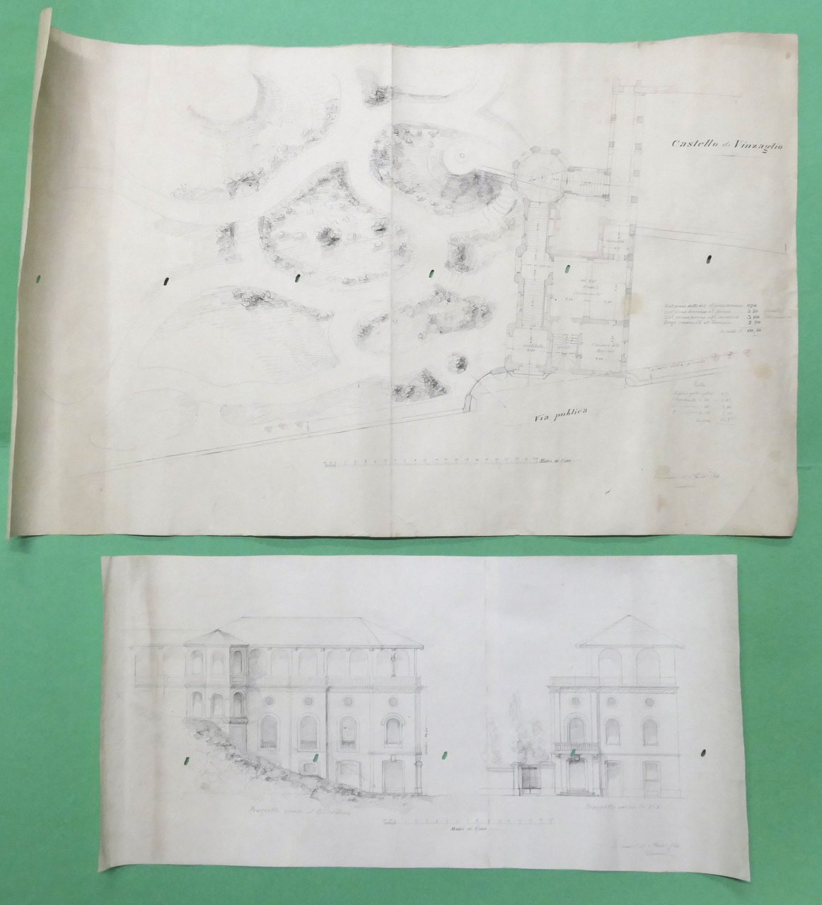 Progetti padiglione scuola presso Castello di Vinzaglio - Famiglia Sella …
