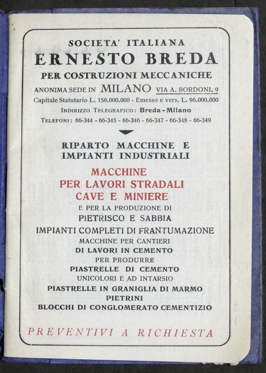 Prontuario per imprenditori e Costruttori - Società Ernesto Breda - …