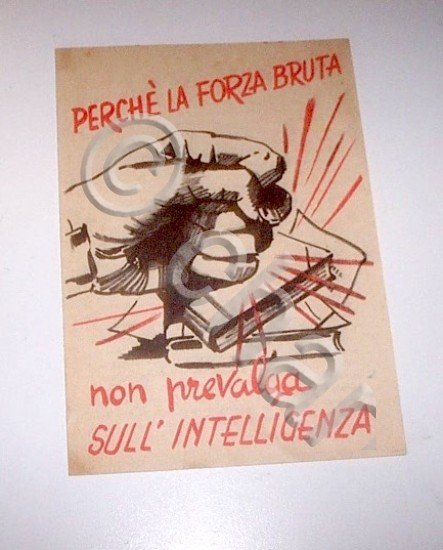 Propaganda Elezioni politiche Blocco Nazionale PLI - 1947 ca.