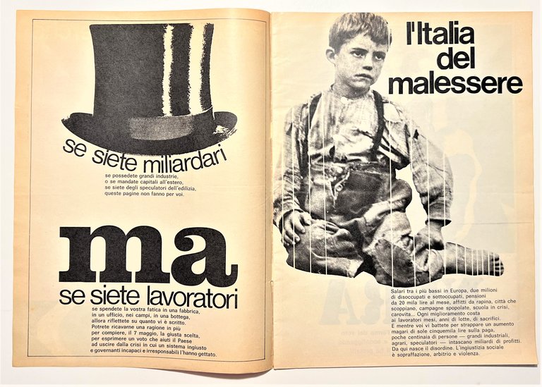 Propaganda P.C.I. - Cambiare come perchè - Anni '60