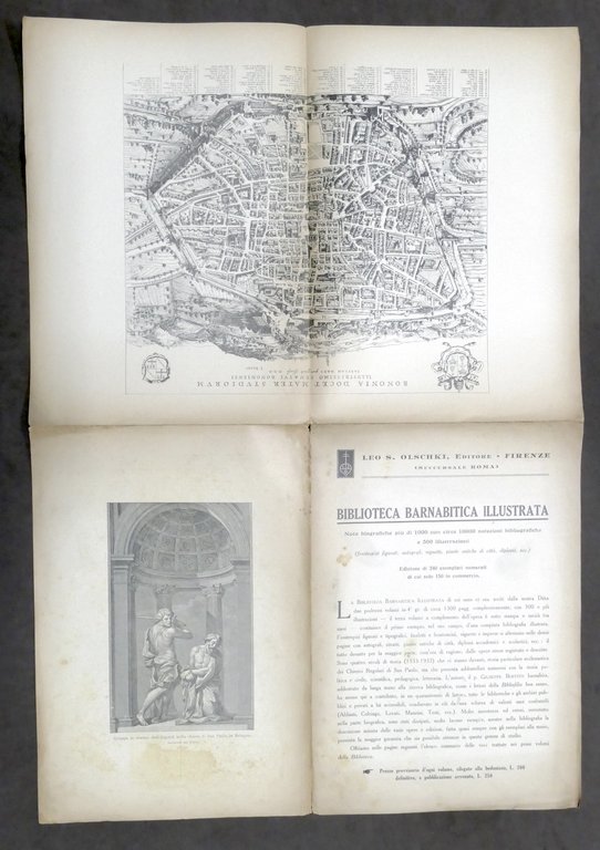Pubblicità - Brochure Olschki Editore - Biblioteca Barnabitica Illustrata - … | Immagine Gallery 2