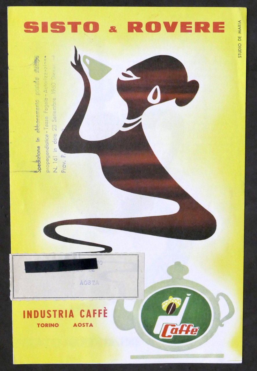 Pubblicità - Brochure Sisto & Rovere - Industria Caffè - … | Immagine principale