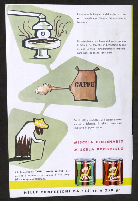 Pubblicità - Brochure Sisto & Rovere - Industria Caffè - … | Immagine Gallery 3