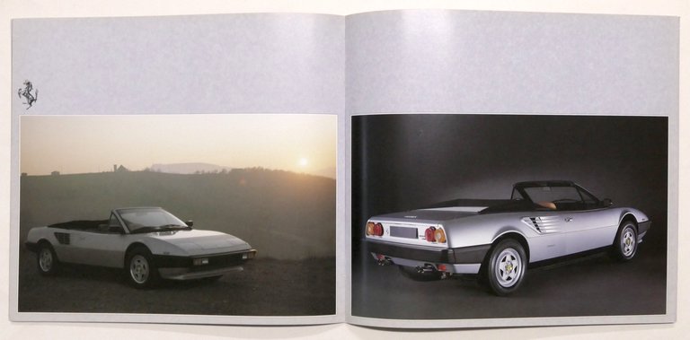 Pubblicità auto - Brochure Ferrari Mondial Cabriolet - 1982 ca.