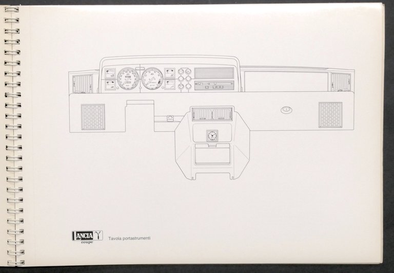 Pubblicità auto - Brochure Lancia Gamma Coupè - 1977