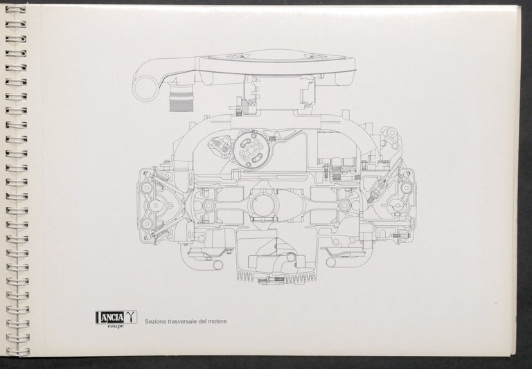 Pubblicità auto - Brochure Lancia Gamma Coupè - 1977