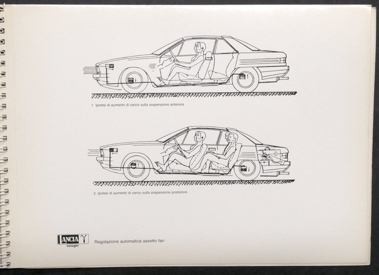 Pubblicità auto - Brochure Lancia Gamma Coupè - 1977