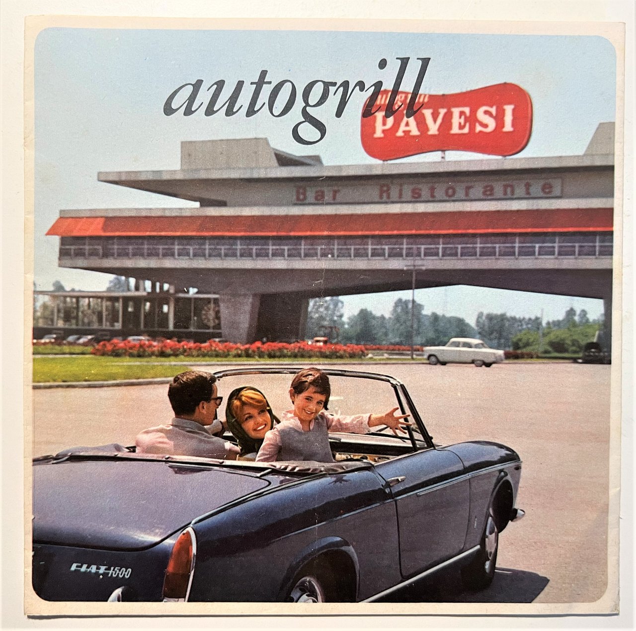 Pubblicità Brochure - Autogrill Pavesi - Bar Ristorante - Anni …