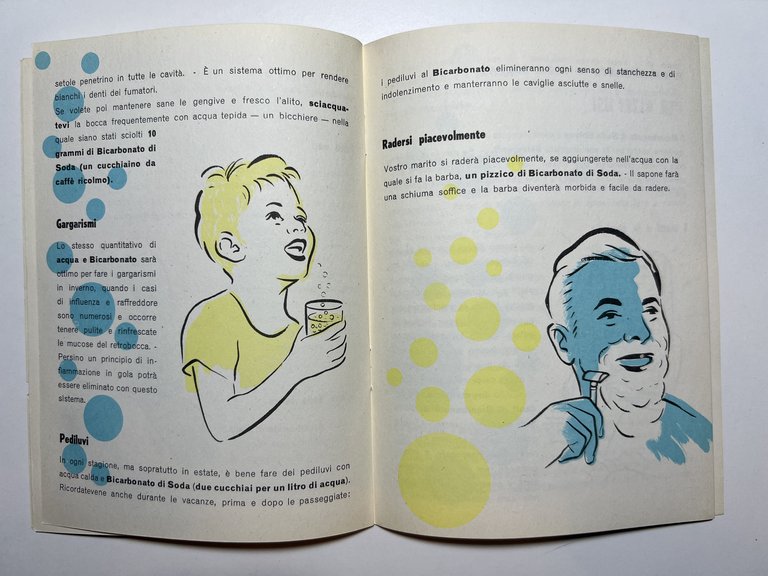 Pubblicità Brochure - Bicarbonato di Soda Purissimo - Produzione Solvay …