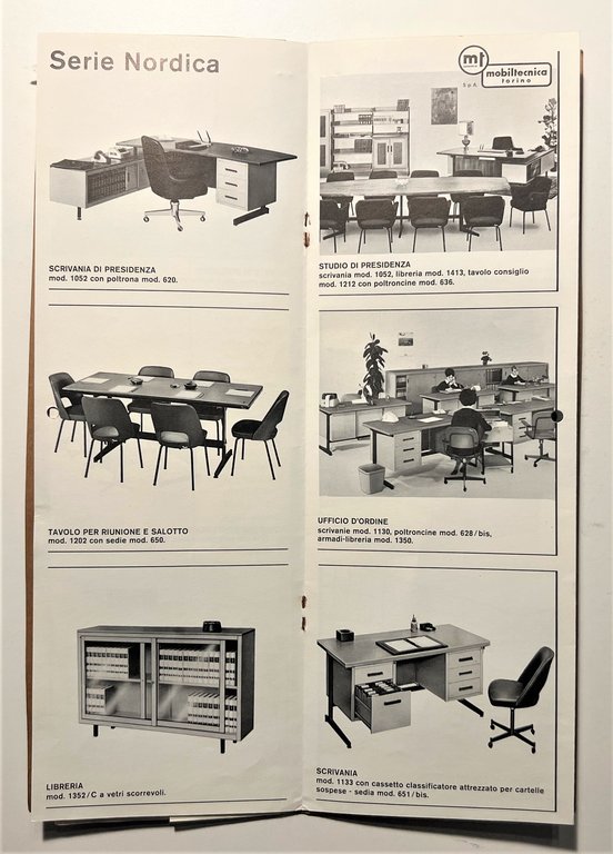 Pubblicità Brochure - Mobiltecnica S.p.A. Torino - Arredamenti per Ufficio …