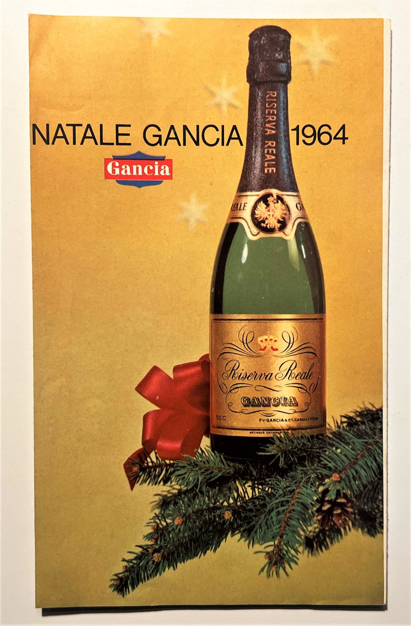 Pubblicità Brochure - Natale Gancia - 1964