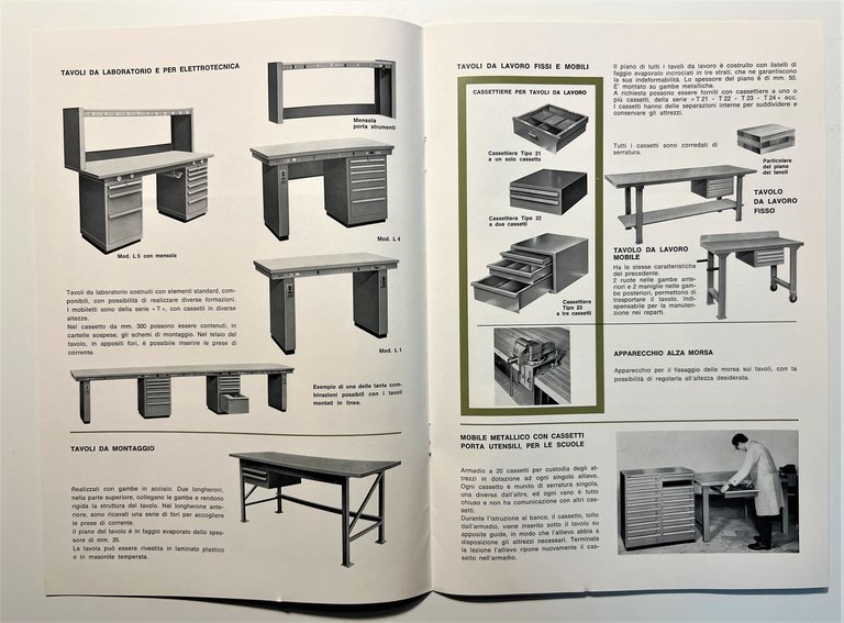 Pubblicità Brochure - Sicmam - Mobili ed Attrezzature - Anni …