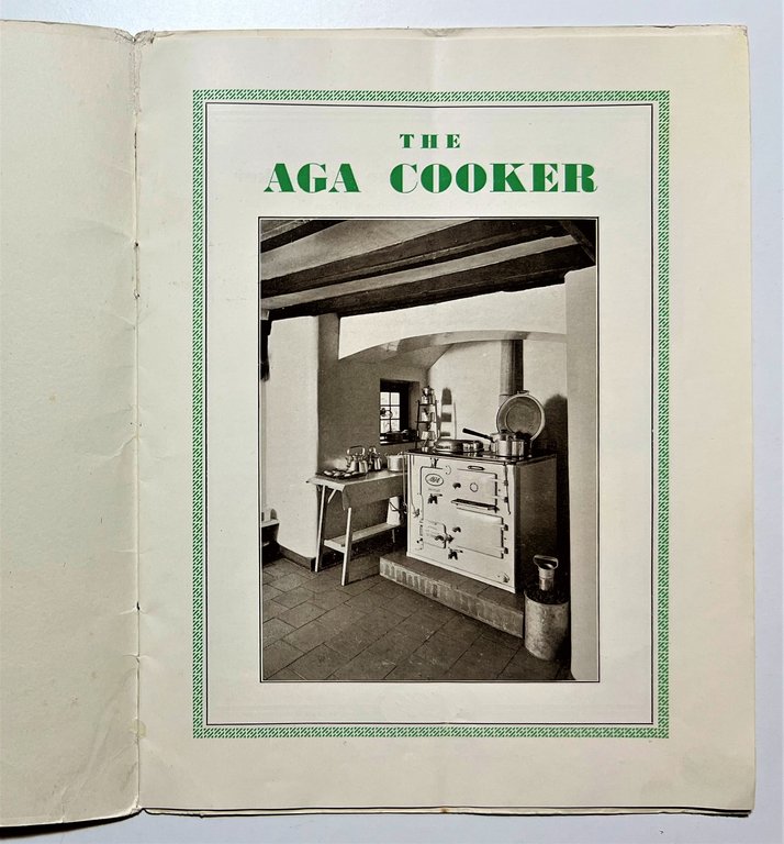 Pubblicità Brochure - The AGA Cooker - 1932 ca.