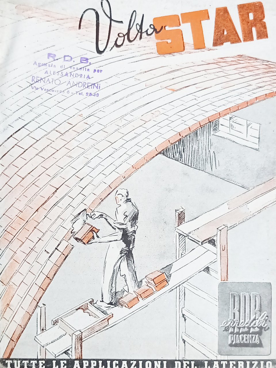 Pubblicità Brochure - Volta Star - Anni '50 | Immagine principale