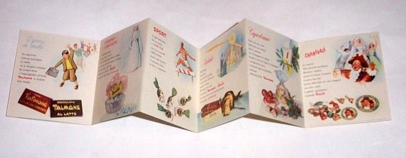 Pubblicità Cioccolato - Brochure Talmone Venchi - 1960 ca.
