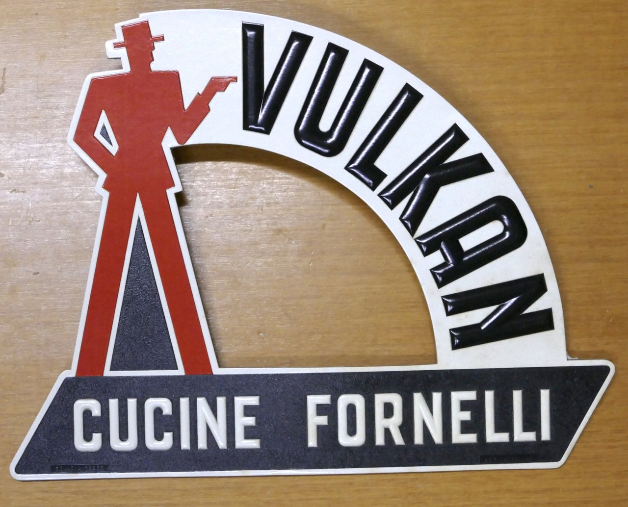 Pubblicità Elettrodomestici Vulkan Cucine Fornelli - cartone da tavolo 1960 …