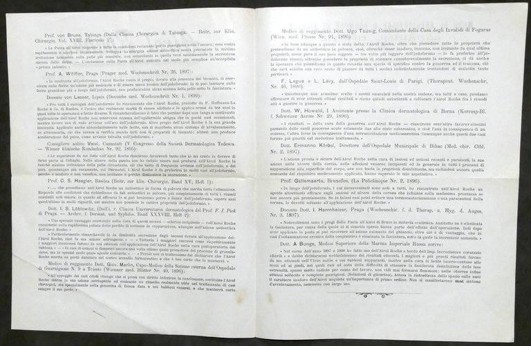 Pubblicità Farmaceutica - Brochure Airol Roche antisettico in polvere - … | Immagine Gallery 2