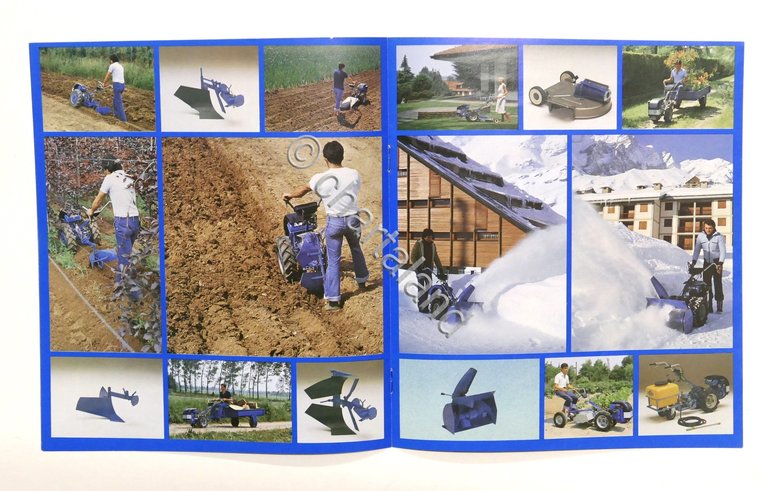 Pubblicità macchine agricole - Brochure BCS 725 - Aratro - …