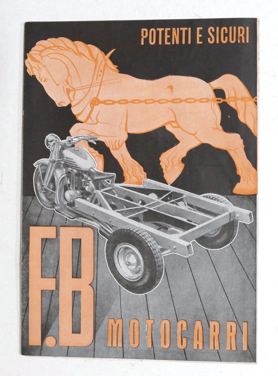 Pubblicità trasporti - Brochure F.B Motocarri - Milano - Potenti … | Immagine principale