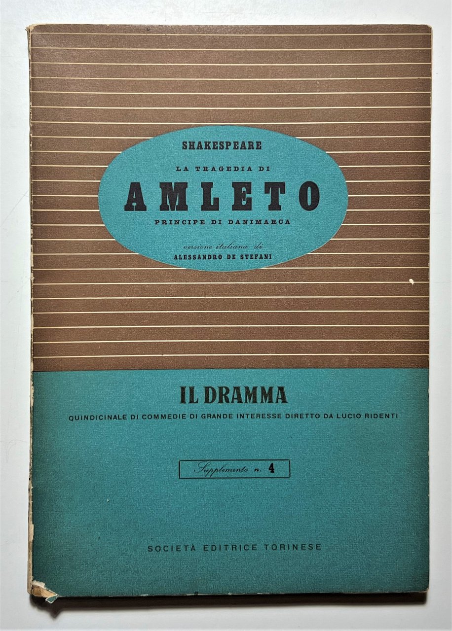 Quindicinale - Il Dramma N. 4 - Shakespeare - La …