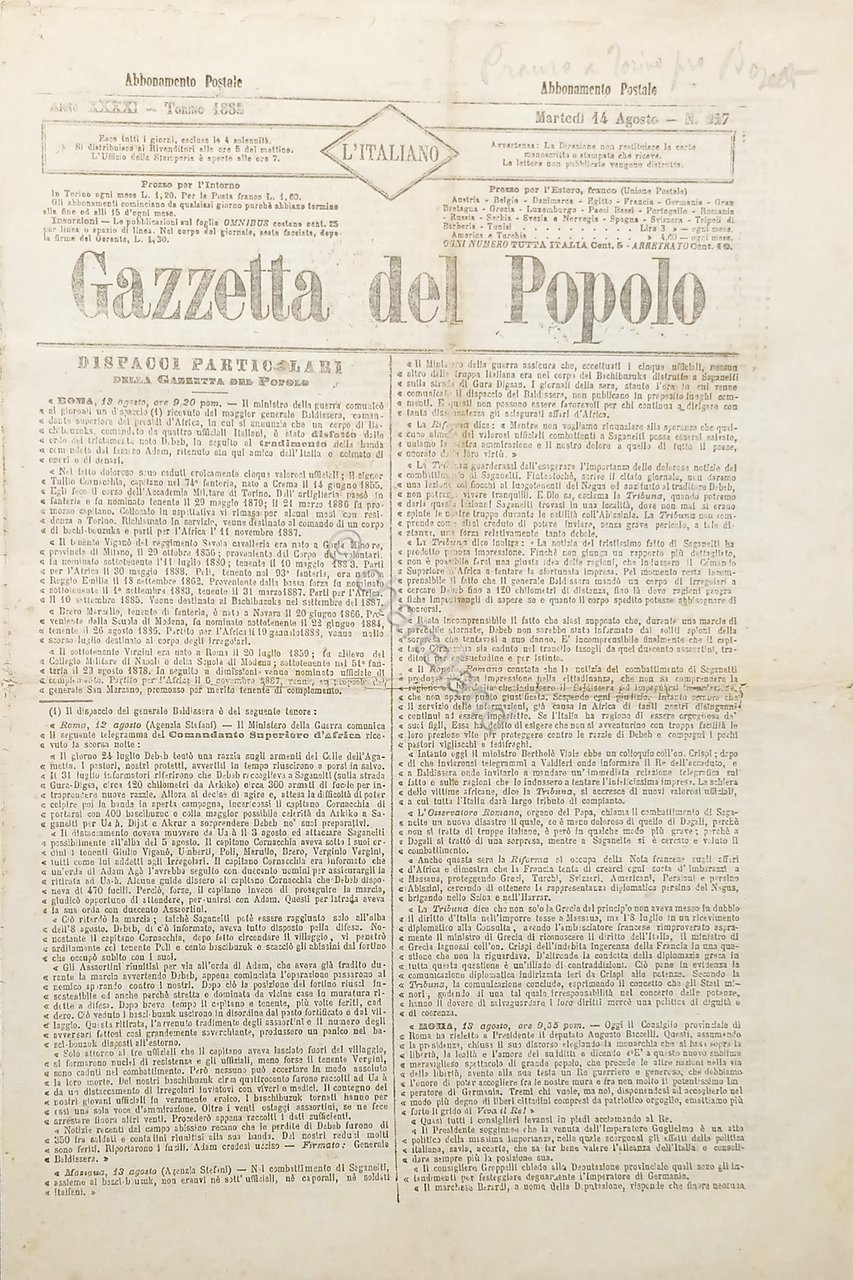 Quotidiano di Torino - Gazzetta del Popolo N. 227 - …