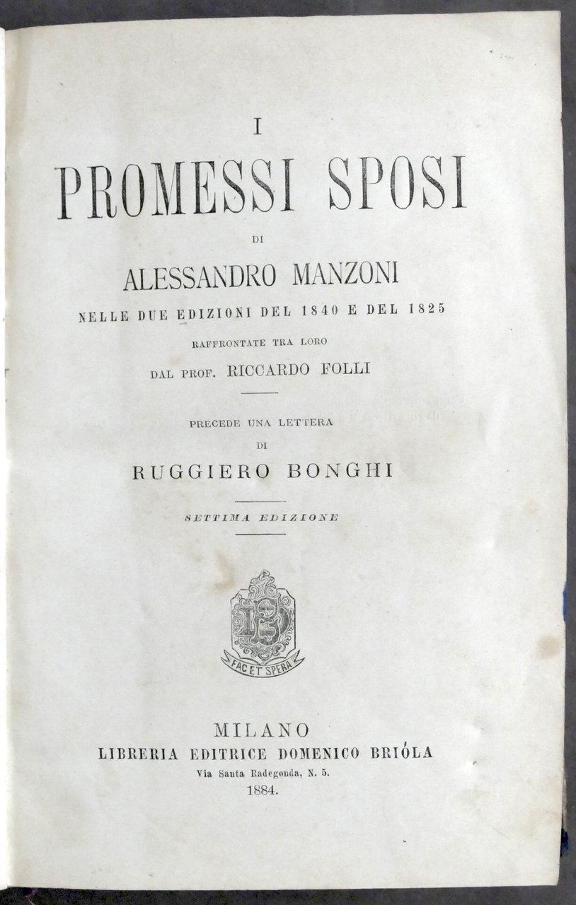 R. Folli - I promessi sposi di Alessandro Manzoni nelle …