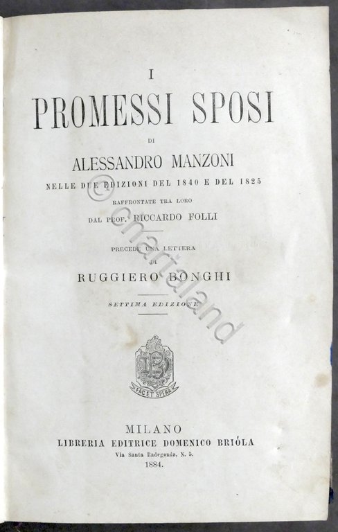 R. Folli - I promessi sposi di Alessandro Manzoni nelle …
