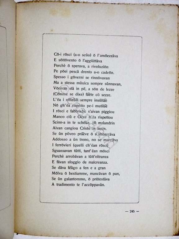 R. Gandolfo - Mescolanza - Versi in dialetto genovese - … | Immagine Gallery 4